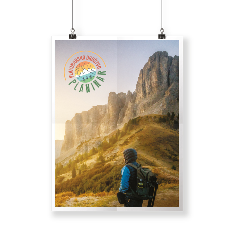 plakat Planinarenje